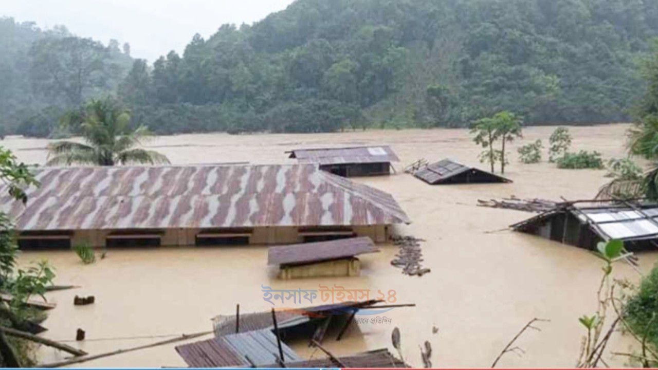 বন্যায় মৃত বেড়ে ৫৯, ক্ষতিগ্রস্ত ৭ জেলা