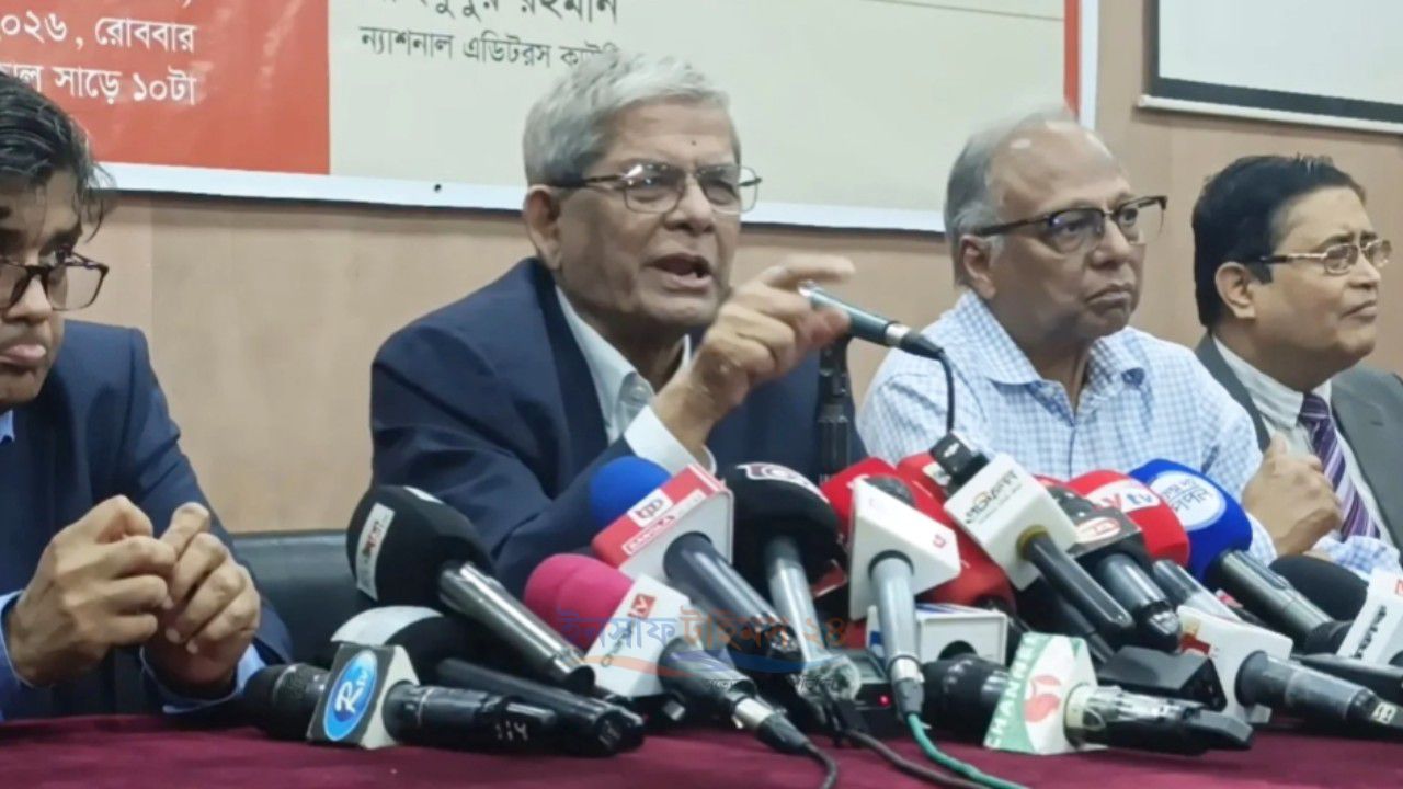 জুলাই সনদ নিয়ে বিতর্কের অবসান চান মির্জা ফখরুল