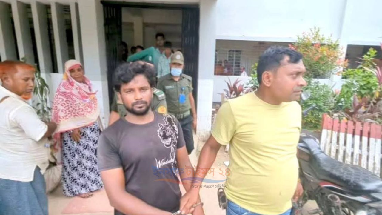 ধামইরহাটে প্রকাশ্যে গর্ভবতী স্ত্রীকে ছুরিকাঘাতে হত্যা: পালিয়ে যাওয়ার সময় ঘাতক স্বামী আটক