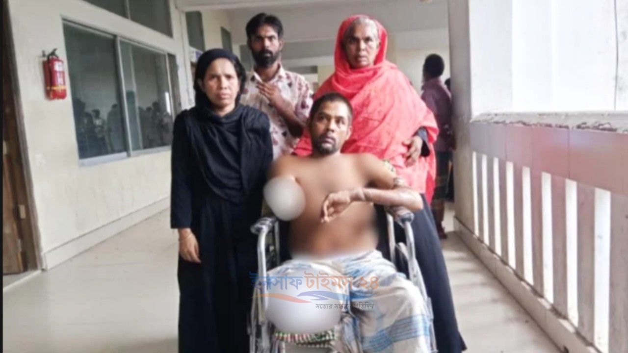 হুইলচেয়ারে আদালতে হাজির ভুক্তভোগী, তিন মাসেও ধরা পড়েনি প্রধান আসামি