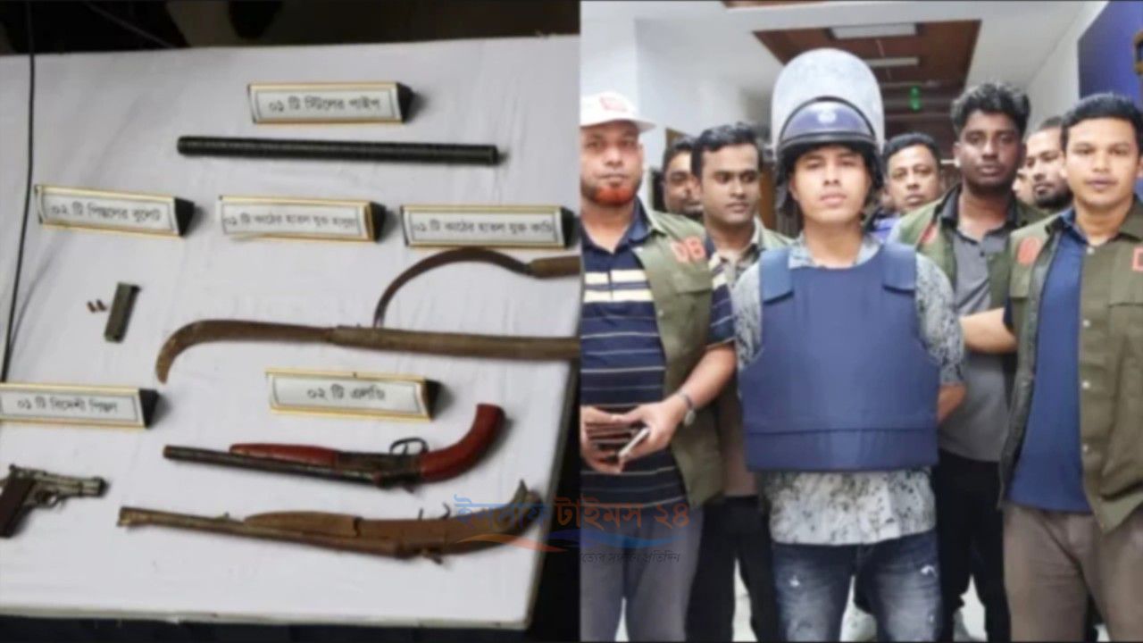 ডেভিড ইমনের দেওয়া তথ্যে দেশি-বিদেশি অস্ত্র উদ্ধার