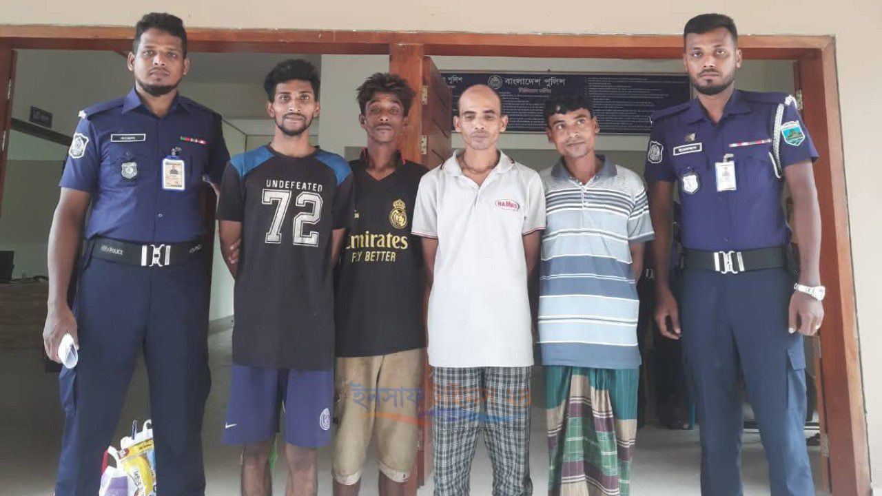 মহাদেবপুরে মাদকবিরোধী অভিযানে ১০ আসামি গ্রেপ্তার, আদালতে প্রেরণ