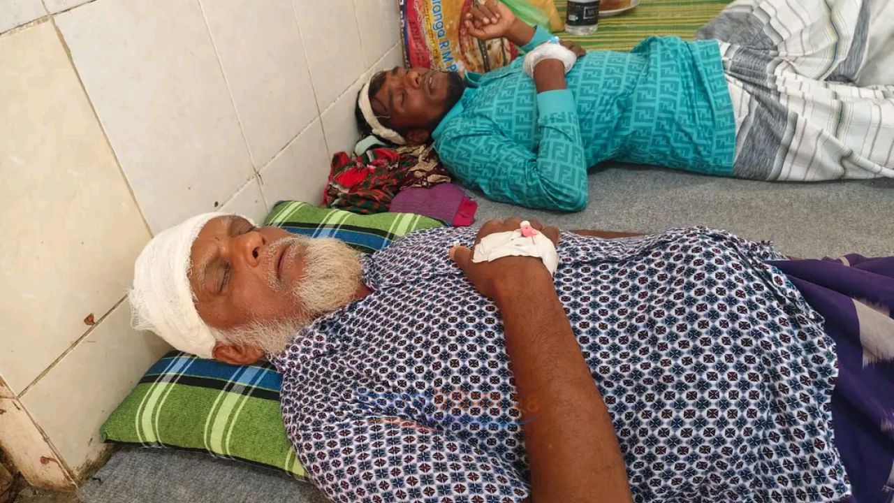পোরশায় জমি সংক্রান্ত সালিশে মারামারি, ইউপি সদস্যসহ প্রতিপক্ষের হামলায় আহত ৫