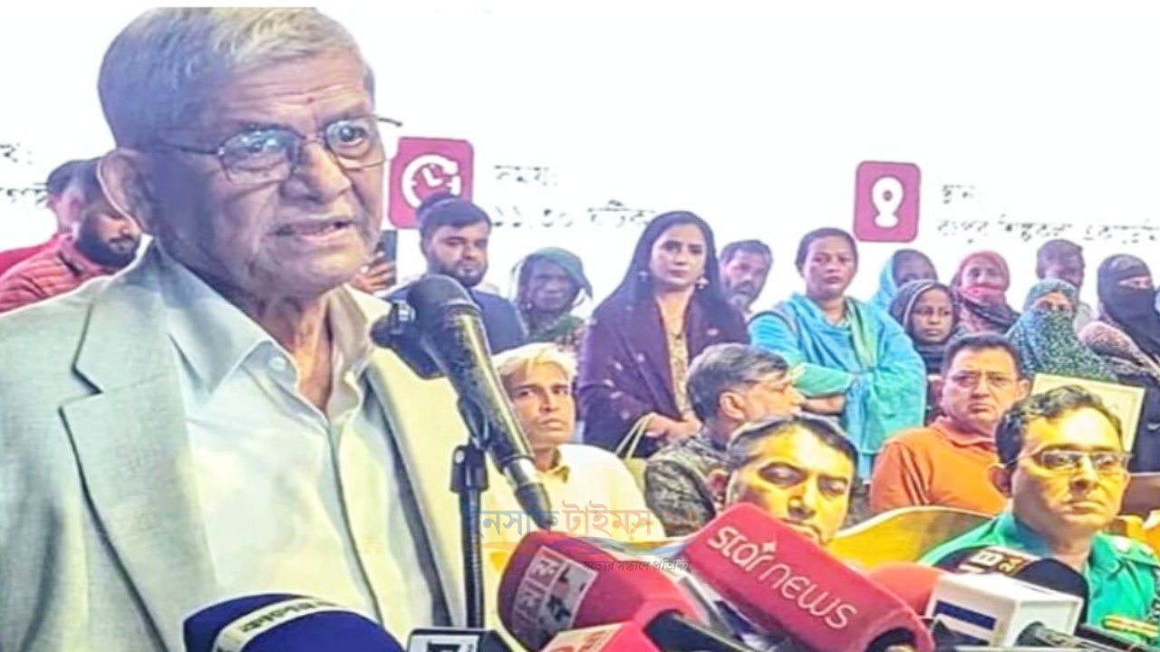 রাজনৈতিক বাস্তবতা না বোঝায় রংপুর পিছিয়ে পড়ছে: মির্জা ফখরুল