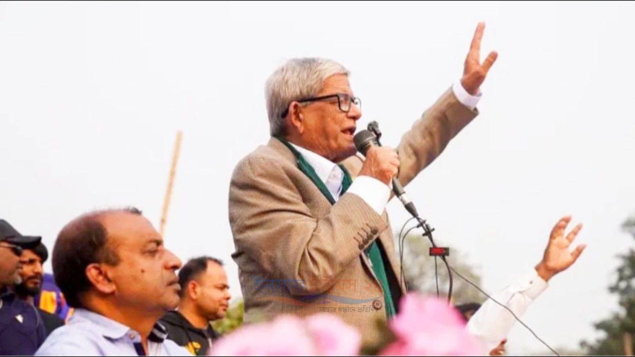 রাষ্ট্রপতি পদে বিএনপির মনোনয়ন পেলেন মির্জা ফখরুল