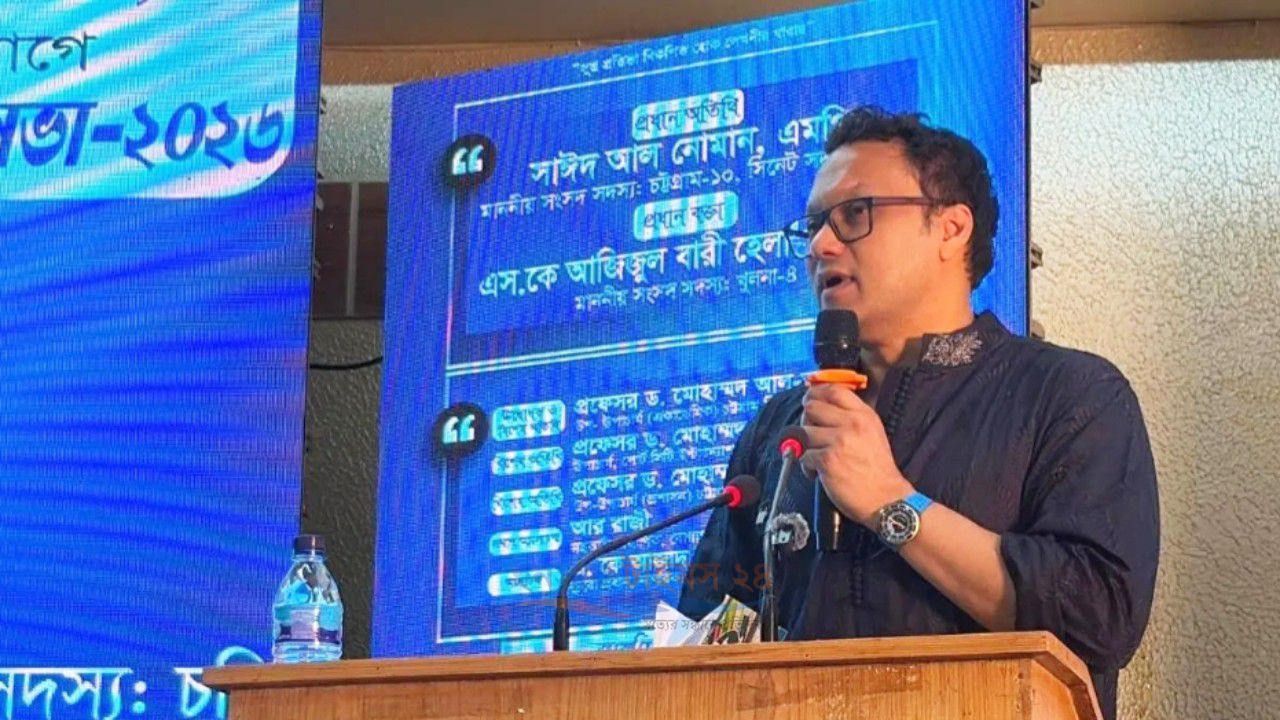 জুলাইয়ের পর পুরোনো ঘৃণা-সংঘাতের রাজনীতি আর চাই না: সাঈদ আল নোমান