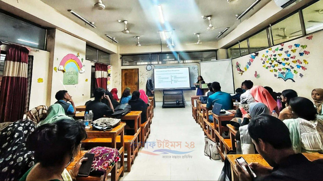নোবিপ্রবিতে ECAJ কোর্সের অংশ হিসেবে ‘Sustainability Frontiers’ সেমিনার