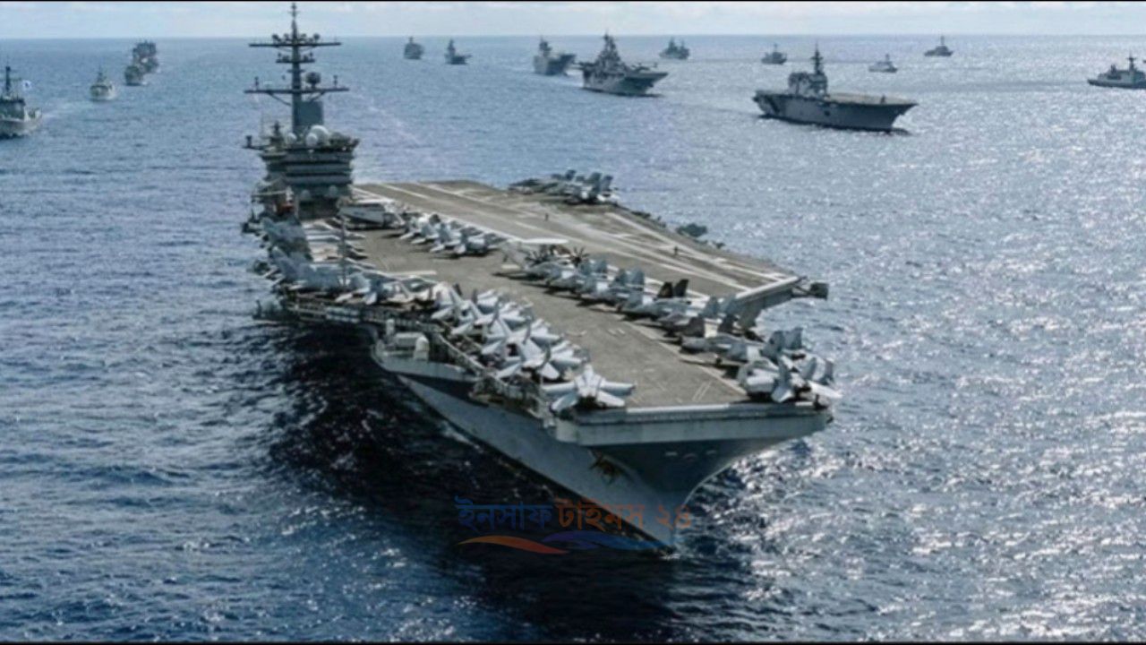 ২৫০ দিনের বেশি সমুদ্রে থাকার পর থাইল্যান্ডে মার্কিন রণতরি