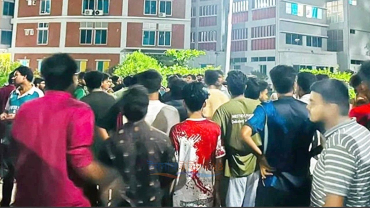 মাভাবিপ্রবিতে ভিডিও ছড়ানোকে কেন্দ্র করে দুই বিভাগের শিক্ষার্থীদের সংঘর্ষ, আহত ২