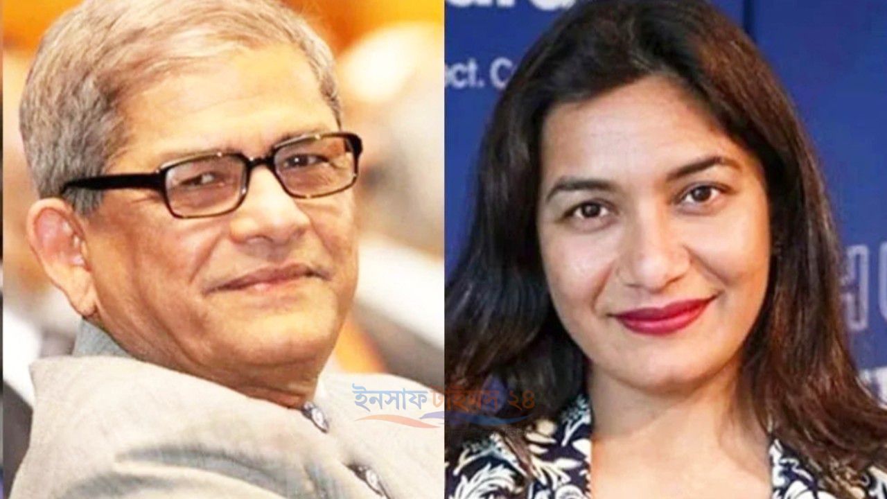 বাবাকে নিয়ে মির্জা ফখরুলের মেয়ের আবেগঘন পোস্ট