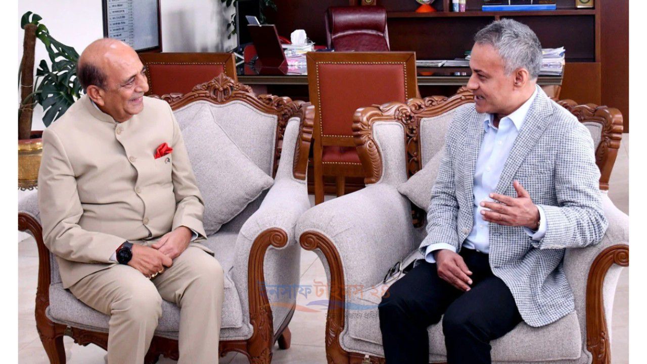 সড়ক পরিবহন মন্ত্রীর সঙ্গে ভারতীয় হাইকমিশনারের সৌজন্য সাক্ষাৎ