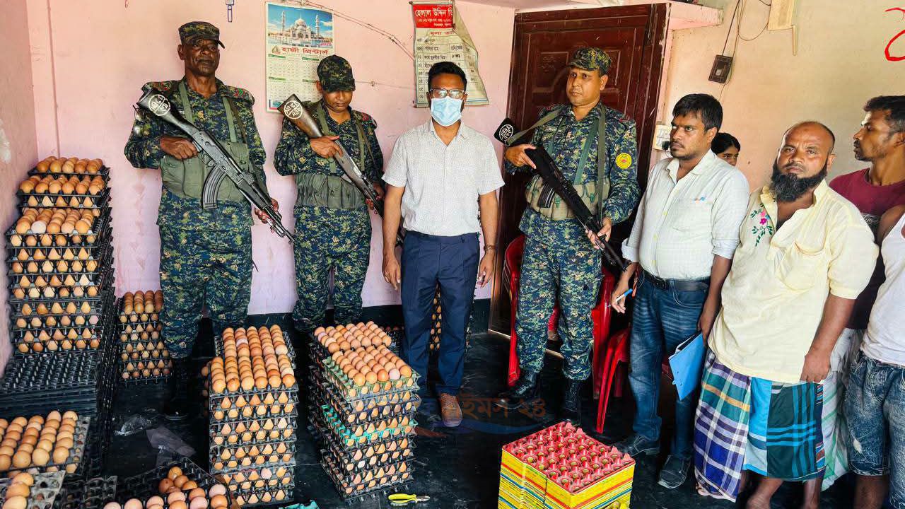 সিরাজগঞ্জ সদর বাজারে ভোক্তা অধিদপ্তরের অভিযান