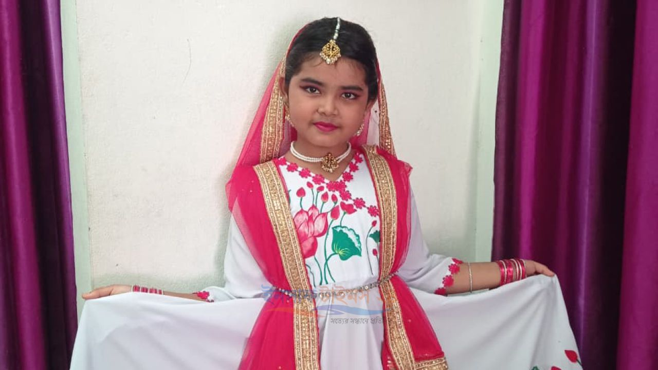 মনপুরায় নজরুল বর্ষের নৃত্যানুষ্ঠানে উপজেলায় প্রথম রেনেসাঁ কিন্ডারগার্টেনের নুসাইবা বাশার জারা