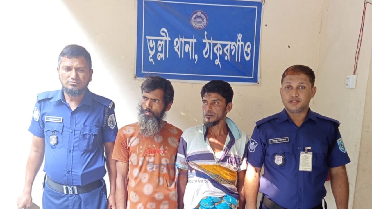 ভুল্লীতে ৬ পিস টাপেন্টাডল ট্যাবলেটসহ দুই মাদক কারবারি গ্রেফতার