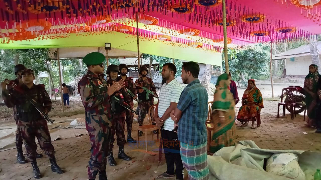 আলীকদমে দুর্গাপূজার মণ্ডপে রেকি সম্পন্ন, গোয়েন্দা নজরদারি জোরদার করেছে ৫৭ বিজিবি
